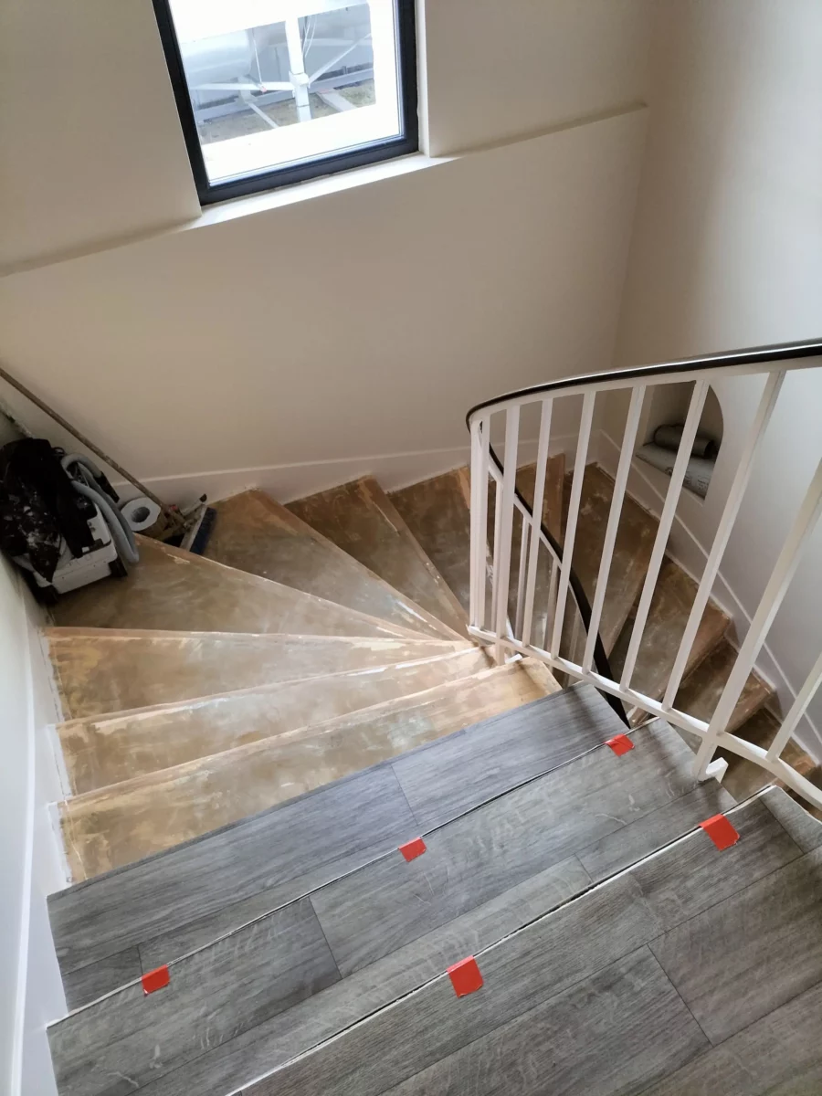 Rénovation escalier